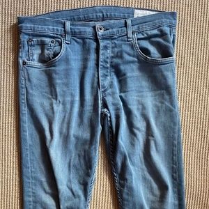 Men's Rag & Bone Skinny, Fit 1, Blue Jeans